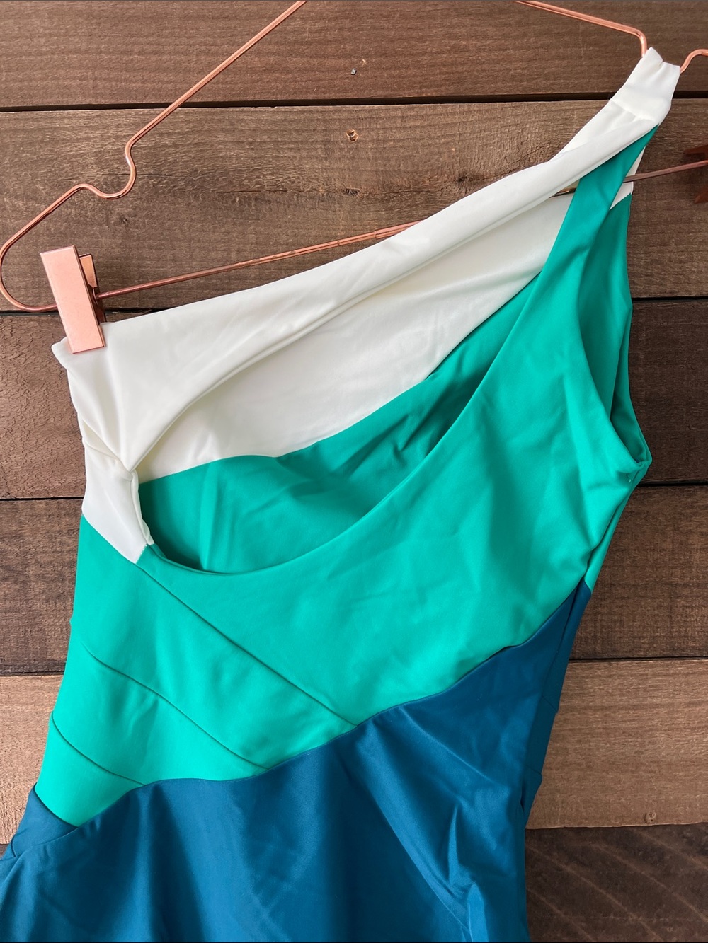 NWOT Summersalt Women's The Sidestroke One Piece Swimsuit in Seaweed Size 6 - Picture 7 of 9
